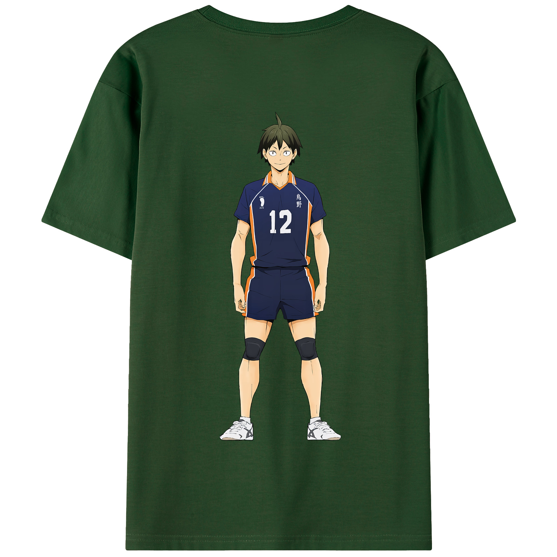（画像用） ハイキュー!! Haikyu!! 綿100％半袖Tシャツ（背面プリント）
